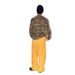 Korean Large-size Trendy Brand Navy Blue Casual Pants Men's Spring And Autumn Straight Wide-leg High Street Lazy And Relaxed Printed Sweatpants_viptrois.com