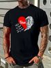 Son Angel - Half Of My Heart Is In Heaven With T-Shirt Stylish Fashion Stretched Designer Clothes Homme Casual Graphic Slightly Streetwear Summer_viptrois.com