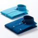 Men's Corduroy Shirt – Long Sleeve, Wrinkle-Resistant, Relaxed Fit, Solid Color For Business Casual & Everyday Wear_viptrois.com