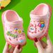 Children's Summer Boys 1-12 Years Old EVA Shower Baby Cool Slippers Girls Hole Shoes_viptrois.com