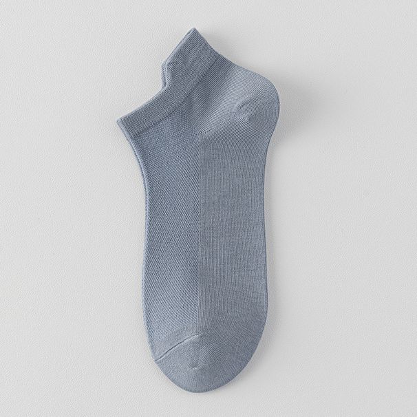 Men's Socks Pure Cotton Short Socks Mesh Shallow Mouth Non Slip Anti Drop Stand Up Ear Boat Socks Antibacterial Men's Socks Casual All Match_viptrois.com