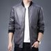 New Men's Jacket Handsome Japanese Stand-up Collar Autumn And Winter Warm Locomotive Suit Youth Coat_viptrois.com