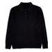 American Tough Guy Knitted Polo Shirt Muscle Men's Slim Long Sleeved Sweater T Shirt Lapel Pit Stripes Autumn And Winter New Warm_viptrois.com