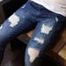 Men's Clothing Away Old Jeans Men's Pants Spring And Summer All Match Loose Straight Casual Pants Men_viptrois.com