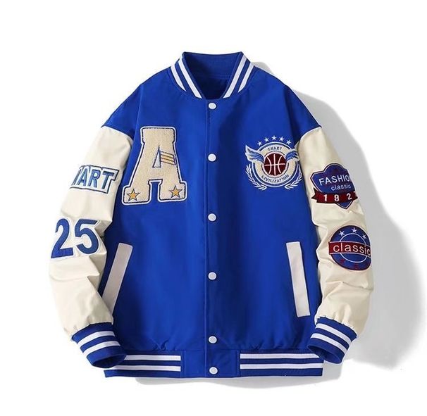 Spring And Autumn New Baseball Jacket Men's Jacket Street Hip Hop Windproof Jacket Autumn And Winter Warm Baseball Shirt Jakcet_viptrois.com