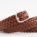 Women Braided Belts New Hand Woven Women's Square Buckle Belt Fashion Versatile Decorative Woolen Coat Jeans Belt For Women_viptrois.com