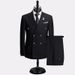Men's Clothing Large Size Spring New Men's Wedding Dress Color Suit Groomsmen Suit Two Piece Suit_viptrois.com