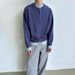 Autumn And Winter Vintage Cardigan Casual Loose Contrasting Button Jacket Knitted Sweater_viptrois.com
