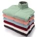 Men's Clothing sweater polar fleece coat thickened coral fleece solid color jacket warm liner _viptrois.com