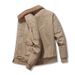 Men's Lamb Wool Cotton-padded Clothing Casual Fleece Thickened Youth Jacket Cotton-padded Jacket Sweater Collar Cotton-padded Jacket_viptrois.com