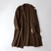 Loom Loom Europe Station 2023 Winter Double-Sided Woolen Men's Over-the-Knee Long Korean Style Turn-Down Collar Loose Wool Coat_viptrois.com