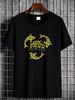 Vintage 1993 Ozric Tentacles Jurassic Shift Promo T Shirt XL Psychedelic Rock Designer Clothes Summer Breathable Homme Streetwear Stretched_viptrois.com