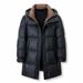-30 ° Neue Mode Männer 90% Weiße Kapuze Enten Daunen Jacken Herren Dicken Warmen Wasserdichten Parka Mantel Daunen Mantel_viptrois.com