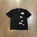 Heavyweight Pure Cotton Oversized Cat Print Loose Short Sleeved T-Shirt For Couples Women And Men_viptrois.com