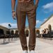 Men's Clothing Solid Color Slim Fit Casual Pants - Classic Solid Color Chino Trousers For Business & Leisure | Multiple Colors & Sizes (S-XXXL)_viptrois.com