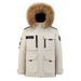 Men's Clothing Fake Fur Collar Trend Youth Hooded Workwear Outdoor Sports Assault Down Jacket Live Warm Versatile Jacket 205_viptrois.com