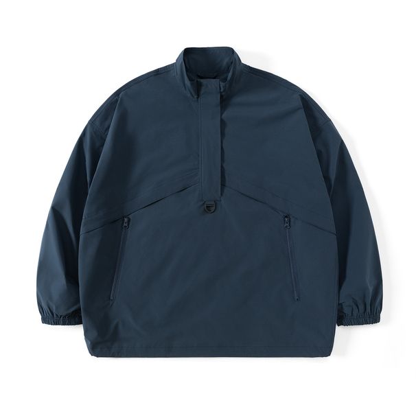 Men's Japanese Outdoor Teflon Tri-Proof Quick-Drying Jacket With Multi-Pockets & Stand Collar_viptrois.com