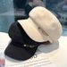 Women's Hats Waffle Belt Buckle Rivet Octagonal Hat Spring And Autumn Of The Internet Celebrity New British Duckbill Painter Hat_viptrois.com