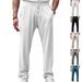 Men's Loose Straight Corduroy Casual Trousers Spring Summer Oversized Men's Bottoms_viptrois.com