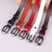 Women's genuine leather belt fashion versatile decorative belt casual pin buckle belt _viptrois.com
