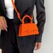 Solid Color Fashion Versatile Textured Handheld Small Square Bag Simple Design Daily Shoulder Crossbody_viptrois.com