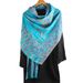 Muslim Headscarf Muslim Scarf Winter Ethnic Elegance Out Warm Scarf Shawl Headscarf Middle Eastern Vintage Printed Headscarf_viptrois.com