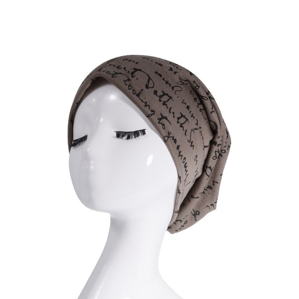 Ladies' Headscarf URBAN BEAT - Hip Hop Letter Pullover Hat (Breathable Comfort, Fashion Trends,Hot Seller)_viptrois.com