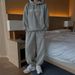 Men's Clothing autumn casual sports suit men and women Korean version of the trendy printed sweater loose straight leg pants couple_viptrois.com