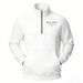 Semi-zipper Stand-up Neck Sweater, European And American Loose Casual Top_viptrois.com