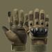 Tactical gloves male Black eagle full finger military fan outdoor mountaineering training fitness cycling half finger_viptrois.com