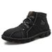 European Warm Series New Martin High Top Korean Trendy Versatile Large Size Short Men's Workwear British Style Leather Boots_viptrois.com