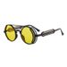Unisex Cyberpunk Trend Retro Round Sunglasses_viptrois.com