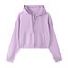330GSM Heavyweight Fleece Zip Hoodie Women's Cropped Oversized Pullover (10 Colors)_viptrois.com
