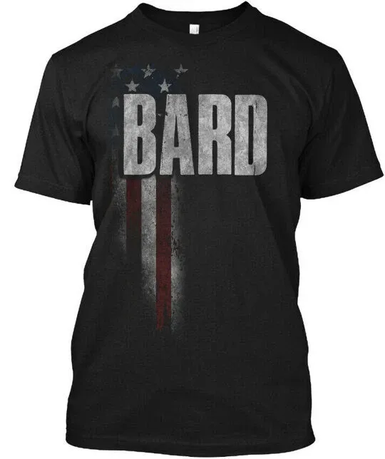 Fashionable Bard Family American Flag T-Shirt Mens Womens Tees Top Made In The USA Size S To 5XL_viptrois.com