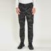 Men's Clothing Casual Leather Pants Men's Leather Pants Motorcycle Motorcycle Windproof Waterproof Dirt Resistant Multi Pocket Leather Pants_viptrois.com