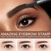 Eyebrow Pen Set Lazy People Easy and Quick Eyebrow Drawing Natural Waterproof Long-lasting Eyebrow Stick Eyebrow Pen_viptrois.com