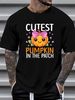 Cutest Pumpkin In The Patch Halloween Costume Toddlers Girls T-Shirt Unisex T-Shirt For Women Casual Soft Slightly Female Versatile Casual Women Top Graphic Tees Stretched Top For Everyday Wear Fashion Designer Clothes Streetwear Stylish Comfortable_viptrois.com