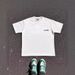 Heavyweight 250gsm Oversized Cotton T-Shirt, Day & Night Graphic Tee, Unisex Streetwear Short Sleeve Top With Embossed Print_viptrois.com