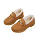 New snow cotton shoes low-top warm women's snow boots Black brown fashion chain beanie shoes_viptrois.com