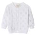 2021 Children's Clothing Love Hollow Children's Long Sleeved Sweater Jacket Baby Sweater Sunscreen Thin Girls Knitted Cardigan_viptrois.com