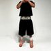 "Street Camouflage Sweatpants For Men & Women - Double Stitched Waist, Hip-Hop Style, Comfortable Cropped Shorts"_viptrois.com