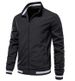 2024 Casual Stand Collar Spring And Autumn Versatile Sports Solid Color Jacket Men's Cross-Border Trade In Stock_viptrois.com