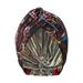 Men's Hats Hot Selling Ethnic Style Pastoral Floral Cross Twist Hat Elastic Fashion Hairband Bohemian Style Turban Hat_viptrois.com