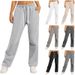 Men's Clothing Wide Leg Sweatpants High Waisted Casual Pants_viptrois.com