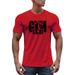 Men's Clothing GYM Men's Fitness Short Sleeved Quick Drying Sports Bottoming Shirt Bodybuilding Leisure Running Training T Shirt Mesh Breathable_viptrois.com