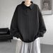 Men's Clothing Lapel Long Sleeved Tops Spring And Autumn Lazy Loose Sweatshirts For Men 2025 Versatile Jacquard Men's Jacket_viptrois.com
