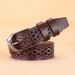 Women's Genuine Leather Belt Women's Hollow Versatile Belt Genuine Leather Belt Women's_viptrois.com