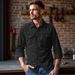 Men’s Clothing New Men's Shirts Large Size Hot Sale Casual Long Sleeve Tencel Denim Shirts Spring And Autumn_viptrois.com