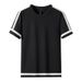 Men's Clothes Sportswear Men's Summer Short-sleeved T-shirt Sportswear Youth Everything Loose Two-piece Set_viptrois.com