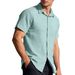 Men's Short-Sleeve Button-Up Shirt – Lightweight Style Casual Shirt For Summer_viptrois.com